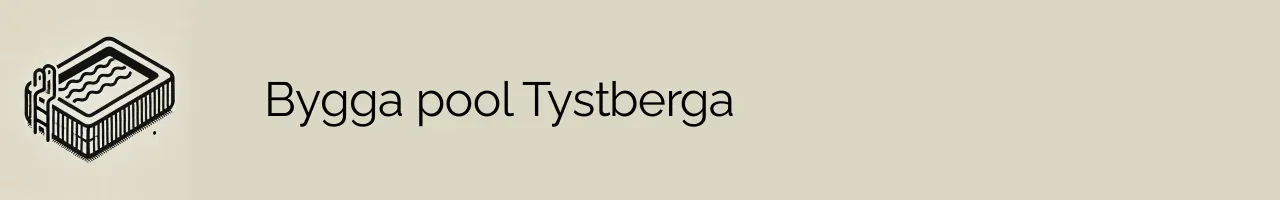 Bygga pool Tystberga